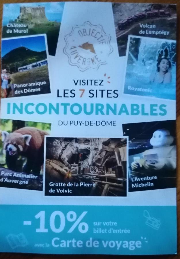 Tulipe, Appartement 5 Personnes, Entre Sancy Et Volcans D'Auvergne Orcival Esterno foto